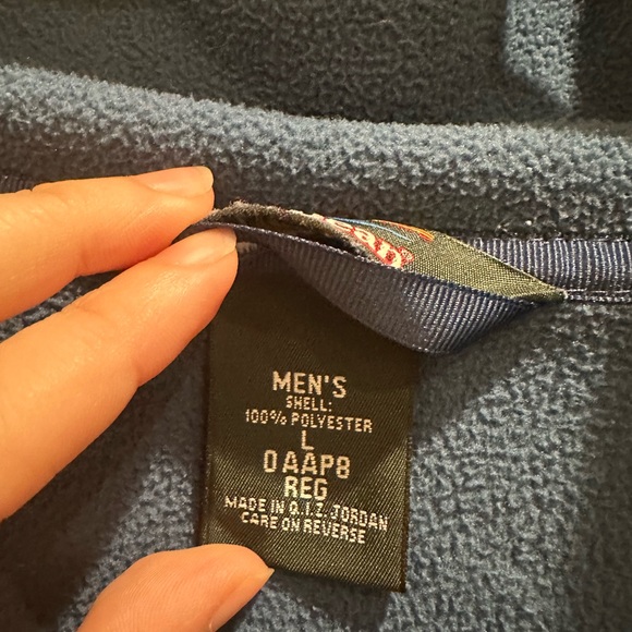 [CLEARANCE] LL Bean Men’s Large Vintage 90s 1/4 Button Fleece Outdoors Hiking - Picture 3 of 4